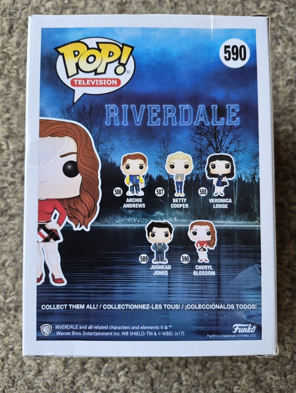 Funko Pop Vinyl Figure - Riverdale, Cheryl Blossom - Television Edition (#590) - Picture 4 of 4